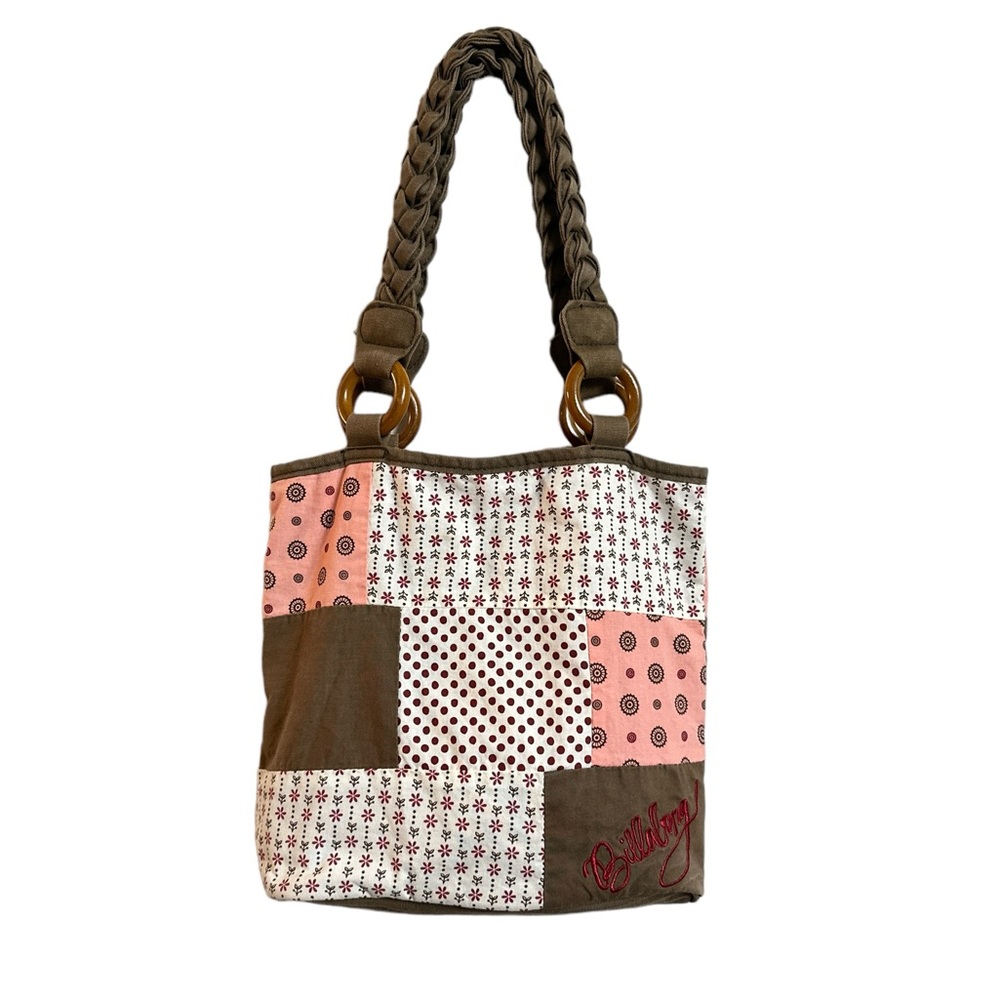 Billabong Brown And Orange Patchwork Shoulder Bag - image 2